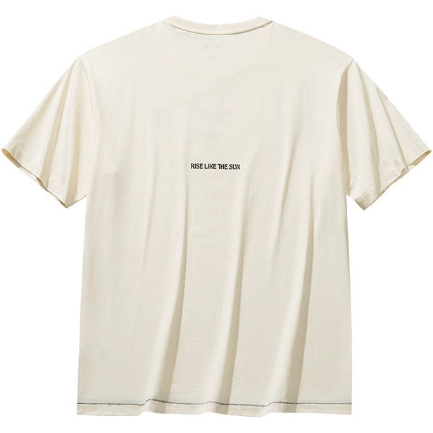 【予約注文】ANTA KAI ロゴ 半袖Tシャツ ユニセックス コットン100% カイリー・アービング