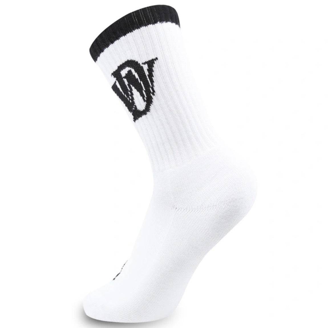 【予約注文】Way of Wade ロゴ クルーソックス 抗菌 ウェイオブウェイド