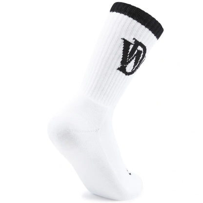 【予約注文】Way of Wade ロゴ クルーソックス 抗菌 ウェイオブウェイド