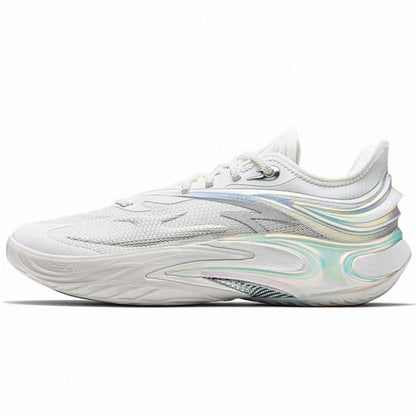 【予約注文】ANTA Shock Wave 8 Pro ショックウェーブ 8 Pro ホワイト バッシュ メンズ バスケットボールシューズ