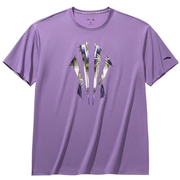 【予約注文】ANTA KAI ロゴ UVカット 3A抗菌 冷感半袖Tシャツ ユニセックス 吸汗速乾 バスケットボールウェア