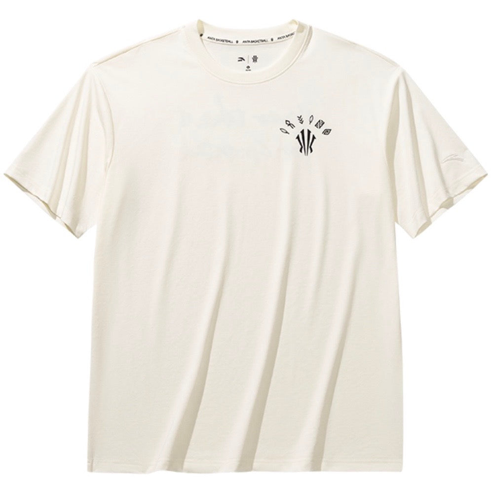【予約注文】ANTA バスケットボールシリーズ 冷感 3A抗菌 半袖Tシャツ ユニセックス 吸汗速乾 スポーツウェア