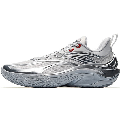 【予約注文】ANTA Shock Wave 8 ショックウェーブ 8 シルバー バッシュ メンズ バスケットボールシューズ