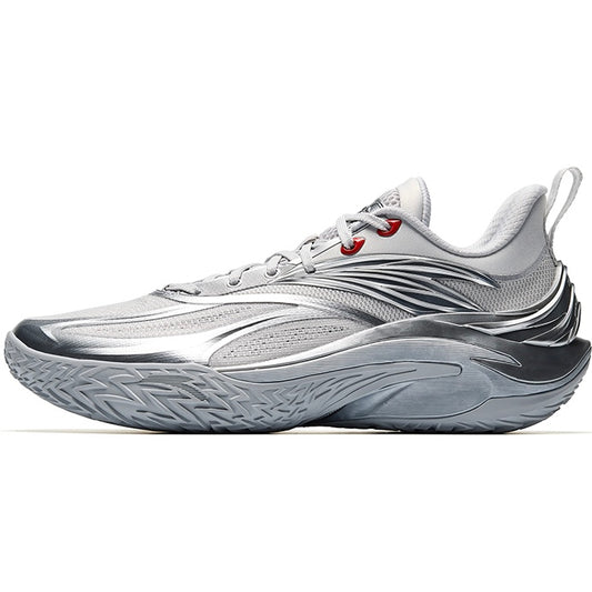 【予約注文】ANTA Shock Wave 8 ショックウェーブ 8 シルバー バッシュ メンズ バスケットボールシューズ