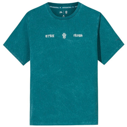 【予約注文】ANTA KAI ロゴ 半袖Tシャツ ユニセックス コットン100% カイリー・アービング