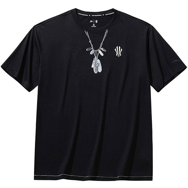 【予約注文】ANTA KAI ロゴ 半袖Tシャツ ユニセックス コットン100% カイリー・アービング