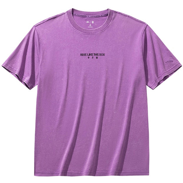 【予約注文】ANTA KAI ロゴ 半袖Tシャツ ユニセックス コットン100% カイリー・アービング