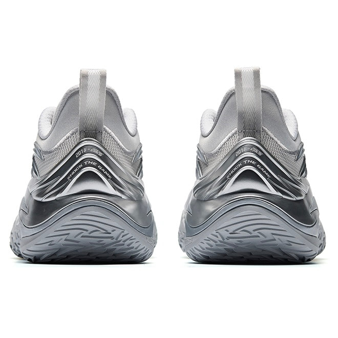 【予約注文】ANTA Shock Wave 8 ショックウェーブ 8 シルバー バッシュ メンズ バスケットボールシューズ