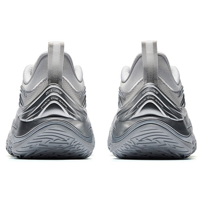 【予約注文】ANTA Shock Wave 8 ショックウェーブ 8 シルバー バッシュ メンズ バスケットボールシューズ