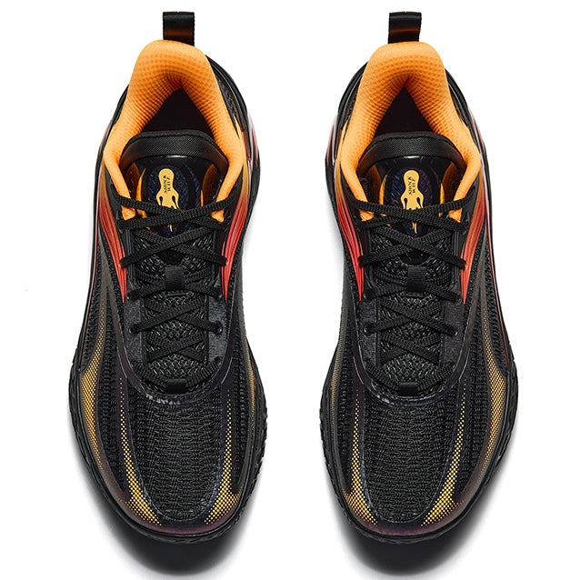 【予約注文】ANTA Shock Wave 8 ショックウェーブ 8 ブラック バッシュ メンズ バスケットボールシューズ