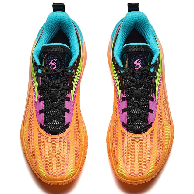 【予約注文】ANTA Shock Wave 8 ショックウェーブ 8 オレンジ バッシュ メンズ バスケットボールシューズ