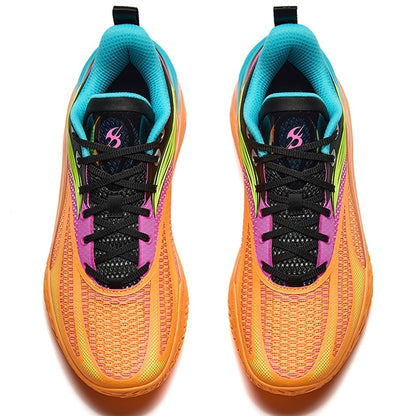 【予約注文】ANTA Shock Wave 8 ショックウェーブ 8 オレンジ バッシュ メンズ バスケットボールシューズ