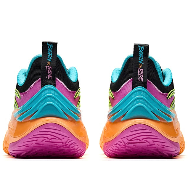 【予約注文】ANTA Shock Wave 8 ショックウェーブ 8 オレンジ バッシュ メンズ バスケットボールシューズ